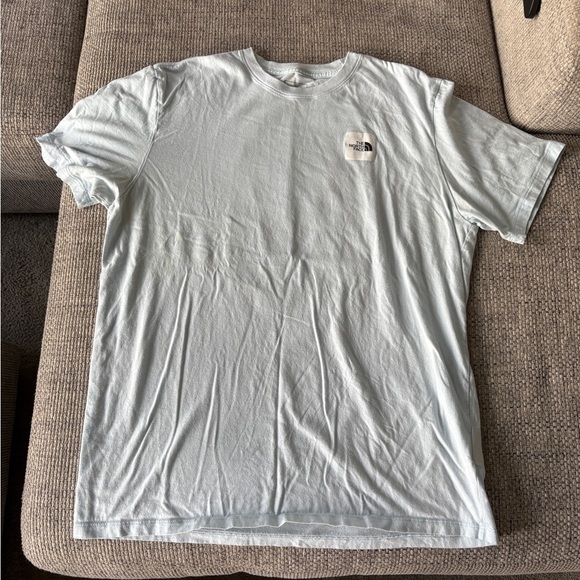 The North Face Men's Light Blue T-Shirt - Picture 1 of 5